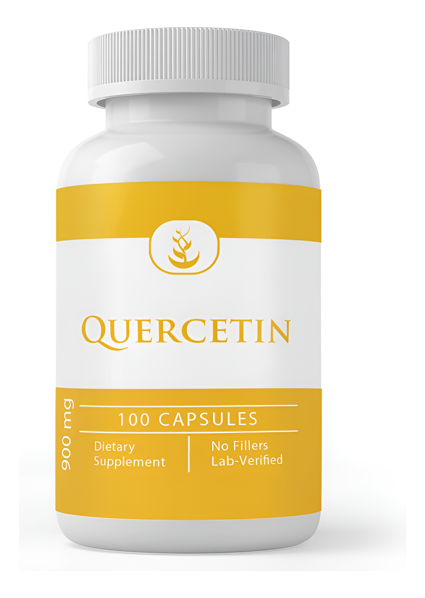 Pure Original Ingredients Quercetina (100 Cápsulas) Siempre Pura, Sin Aditivos Ni Rellenos, Verificado Por Laboratorio