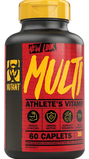 Mutant Vitaminas Multipotencia Con Más De 75 Ingredientes Específicamente Formulados, 60 Tabletas