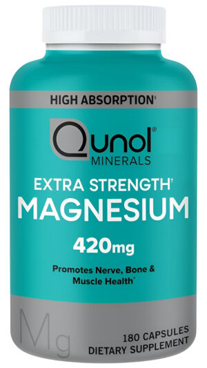 Magnesio 420mg 180 Capsulas Q