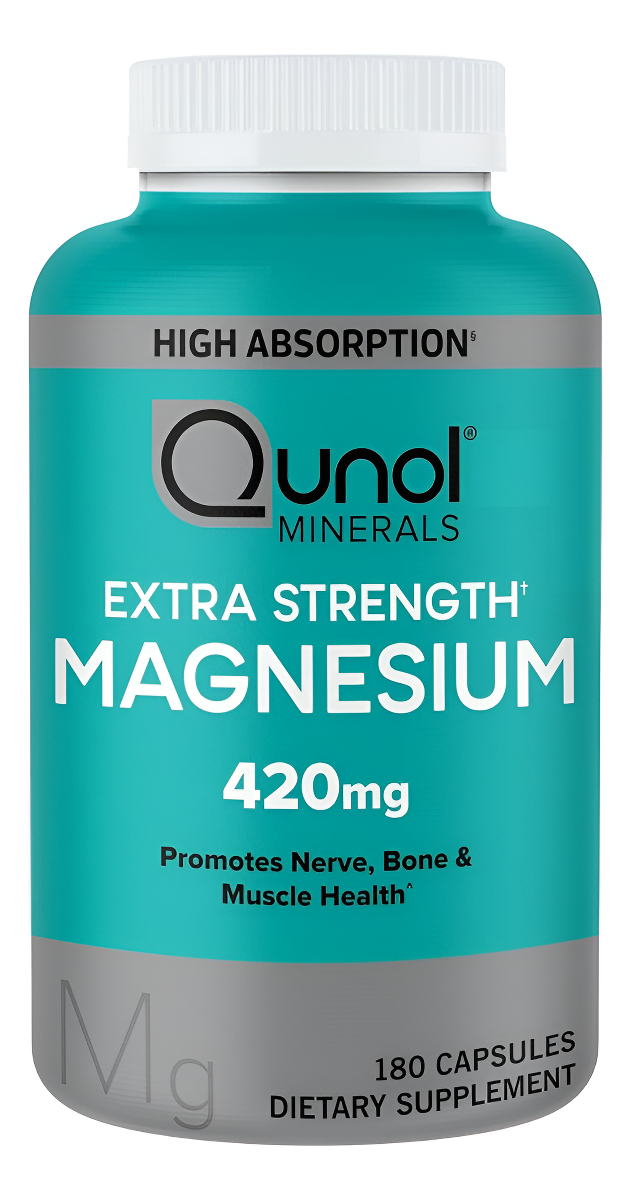 Magnesio 420mg 180 Capsulas Q