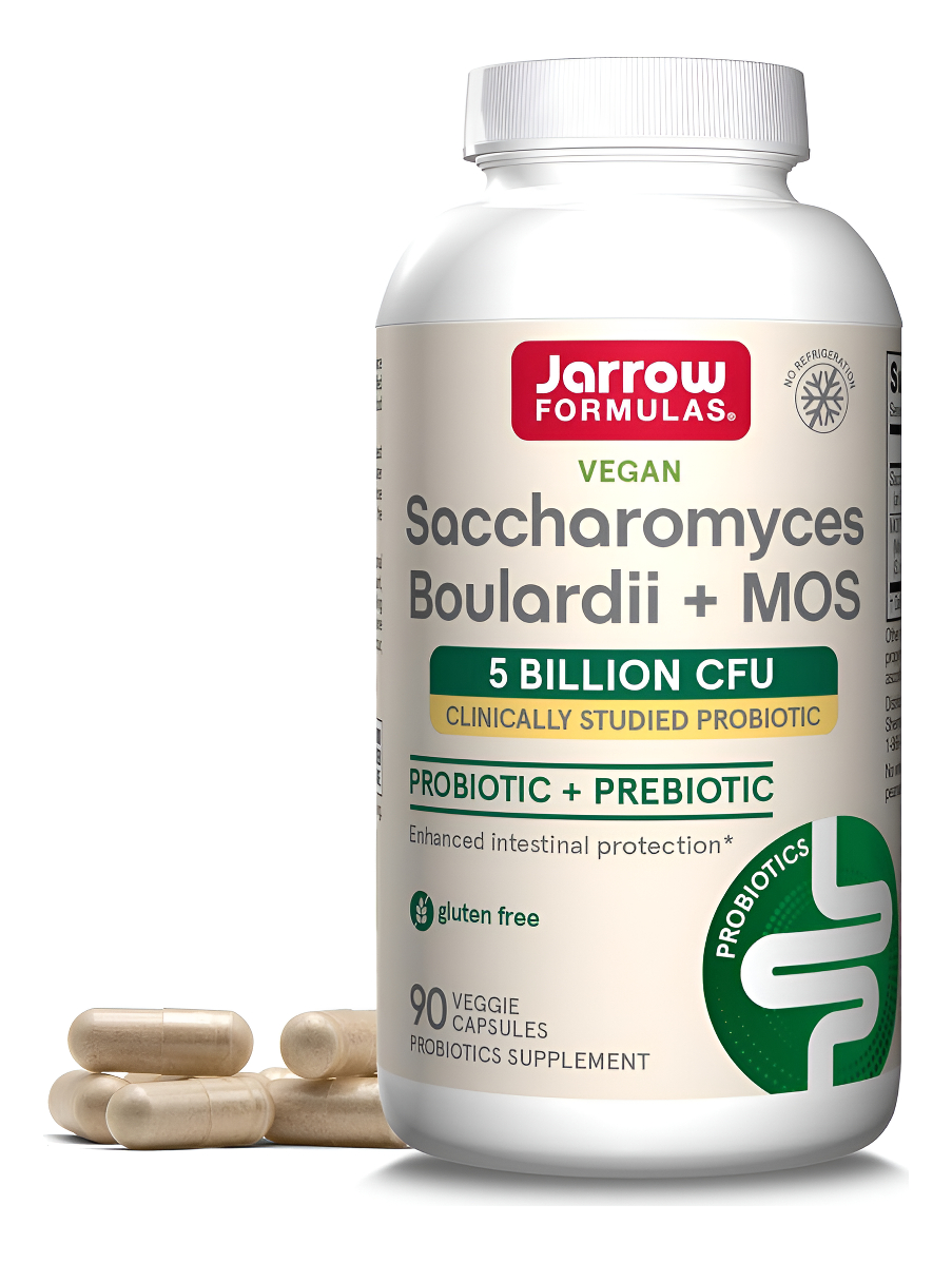 Jarrow Formulas, Saccharomyces Boulardii Mos, 90 Unidades