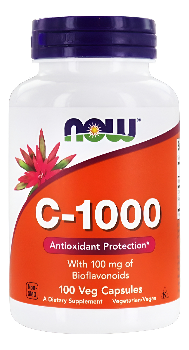 Now Foods 100 Tabletas Vegetarianas De Vitamina C-1000