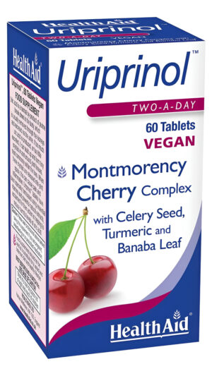 Uriprinol®, Limpieza Con Ácido Úrico, 60 Unidades, Dos Veces Al Día, Complejo De Cereza Montmorency Con Semillas De Api