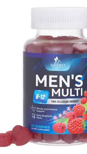 Multivitamina De La Naturaleza Para Hombres Gommies   Suplem