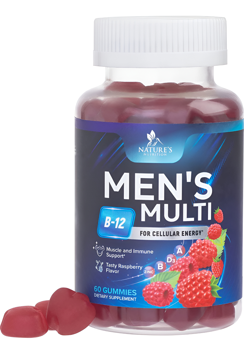 Multivitamina De La Naturaleza Para Hombres Gommies Suplem
