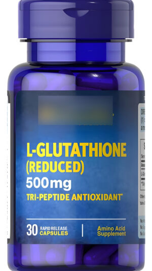 Puritan 's Pride L-glutathione 500 mg-30 cápsulas