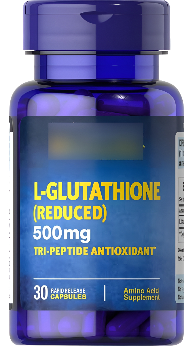 Puritan 's Pride L-glutathione 500 mg-30 cápsulas