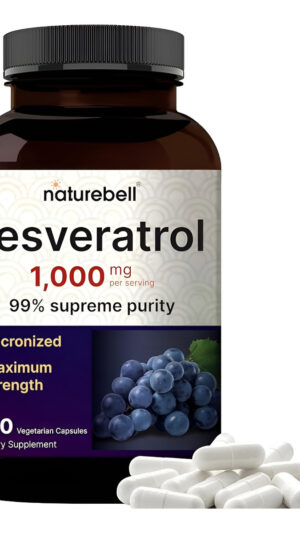 Resveratrol 1000mg 180 Capsulas