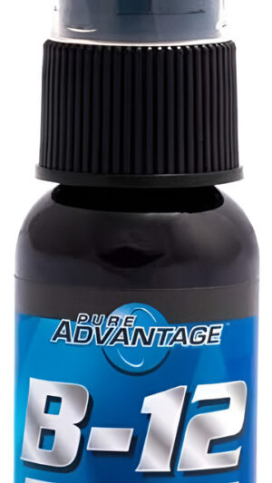 Pure Advantage Spray Líquido De Metilcobalamina De Vitamina B12, 1 Fl. Oz.