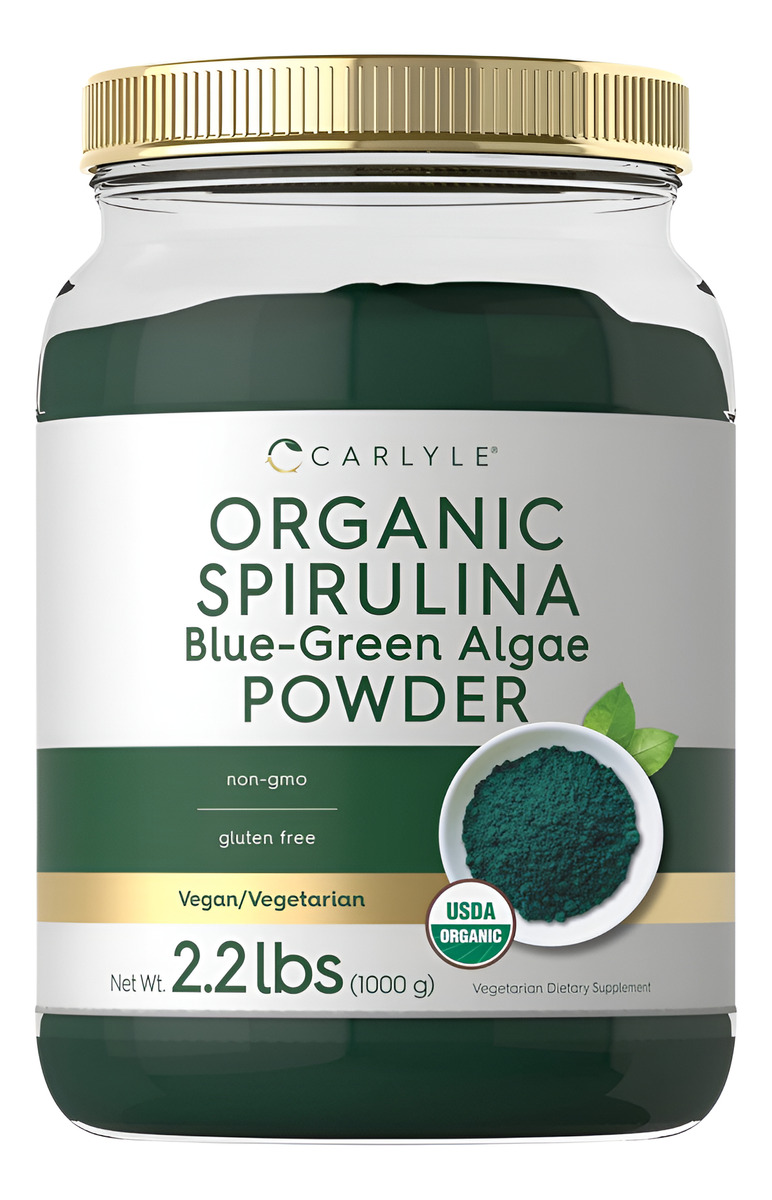 Spirulina Organica Azul Y Verde Polvo