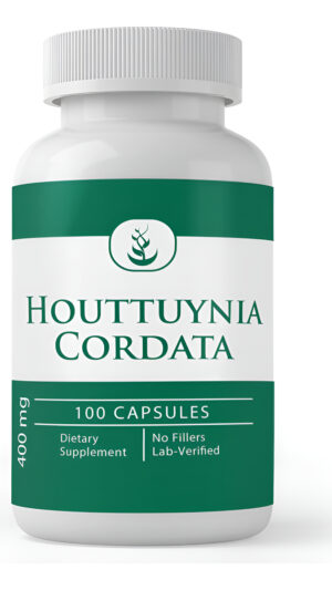 Pure Original Ingredients Houttuynia Cordata, (100 Cápsulas) Siempre Puro, Sin Aditivos Ni Rellenos, Verificado Por Lab