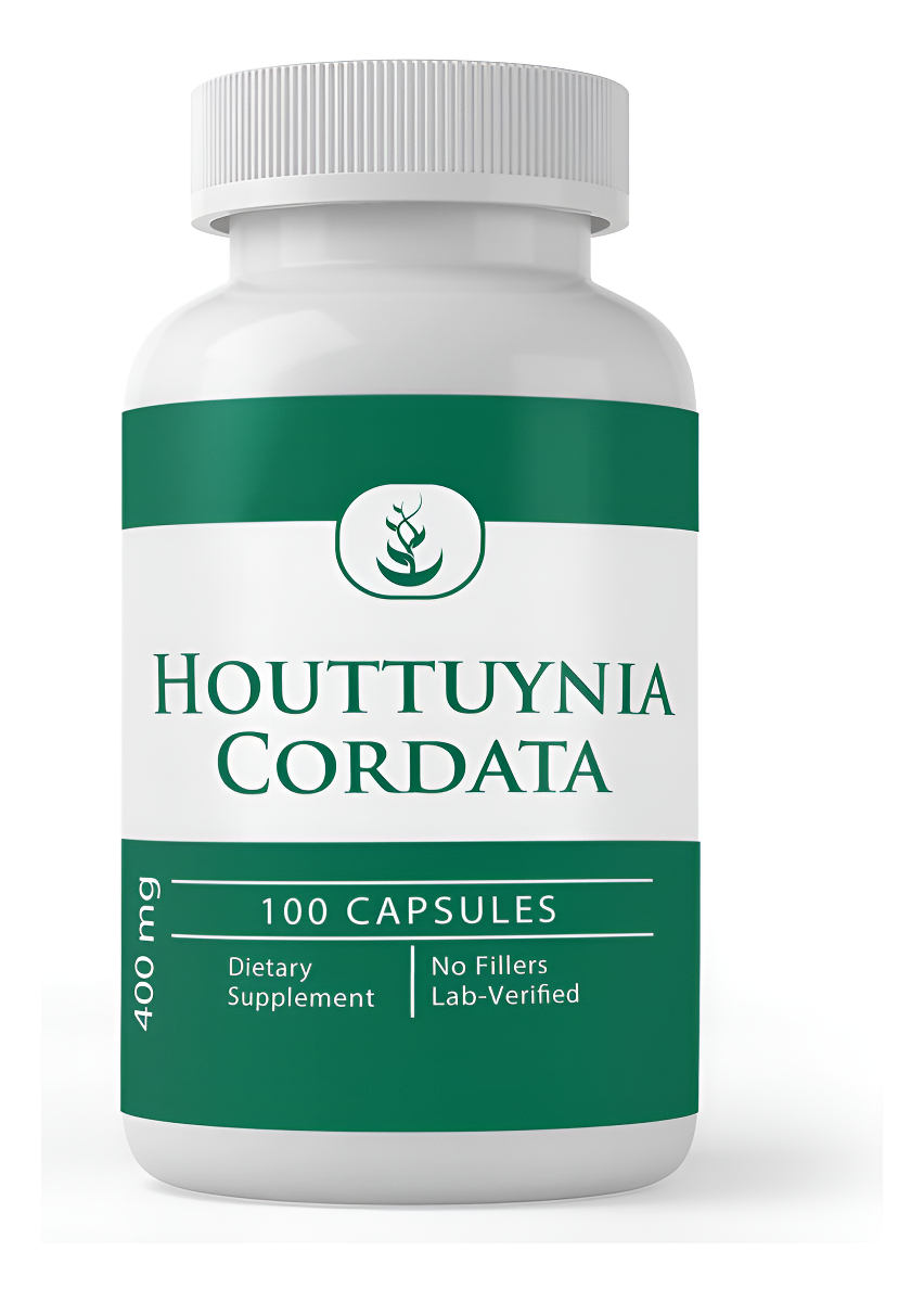 Pure Original Ingredients Houttuynia Cordata, (100 Cápsulas) Siempre Puro, Sin Aditivos Ni Rellenos, Verificado Por Lab