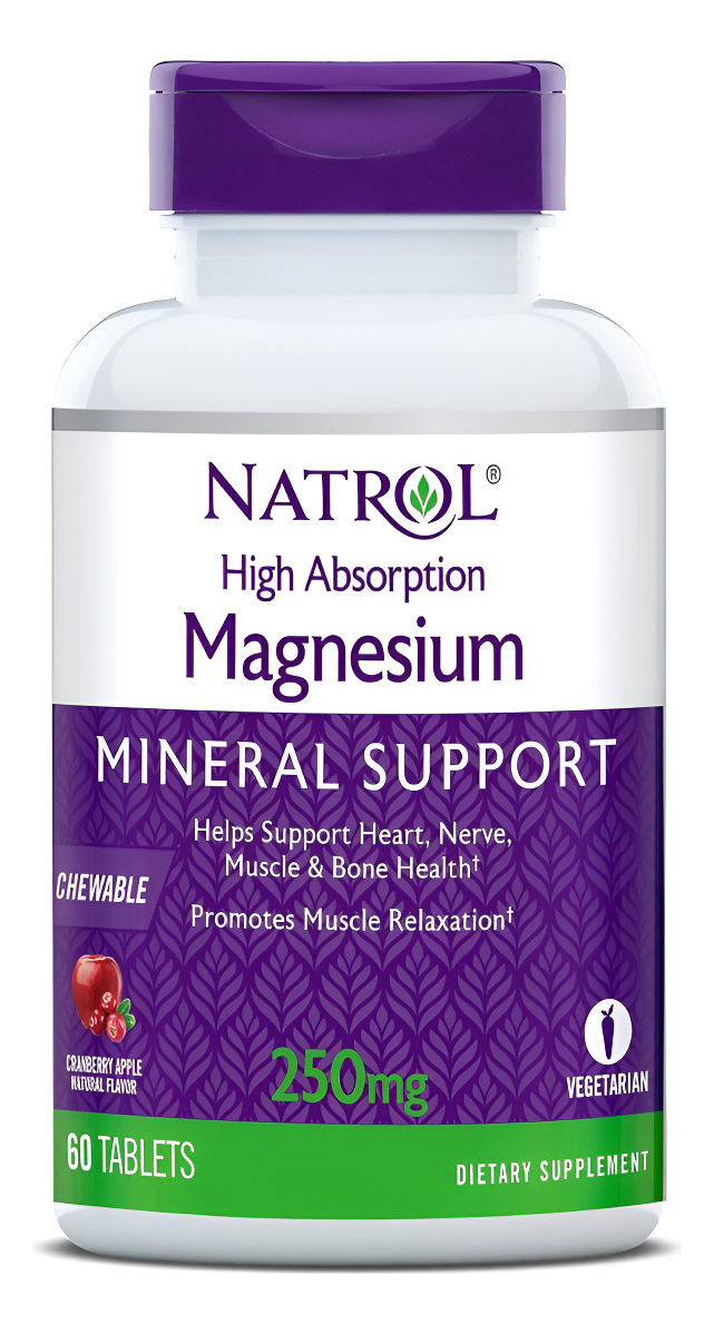 Magnesio 60 Tabletas Vegetarian
