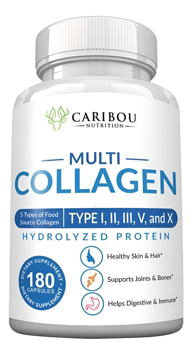 Colageno 180cap Caribou Nutriti