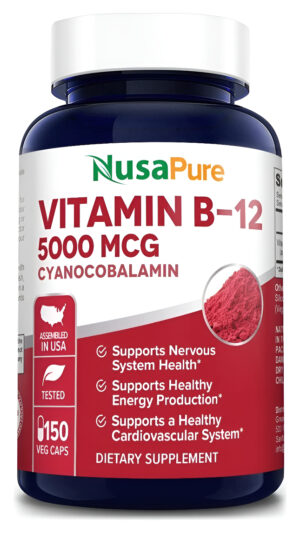 Vitamina B12 5000mcg Nusapure