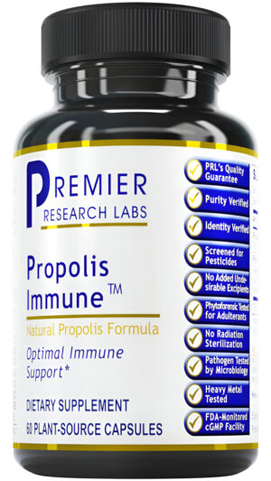 Premier Research Labs Propóleos Inmune - Cuenta Con Extracto De Propóleos, Coral Marino, Noni Orgánico, Extracto De Pol