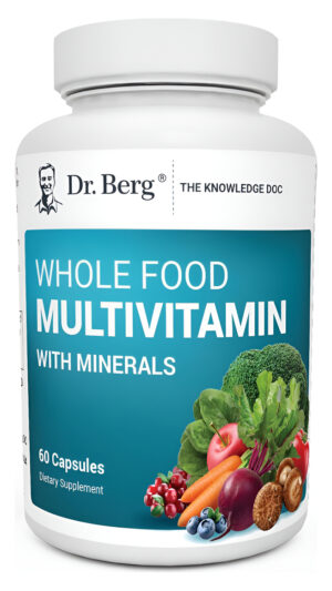 Dr. Berg Multivitamínico Integral Con Minerales - Multivitamínico Diario Para Hombres Y Mujeres - Incluye Mezcla De Fru