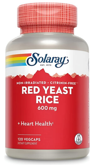 Solaray Red Yeast Rice 600 Mg