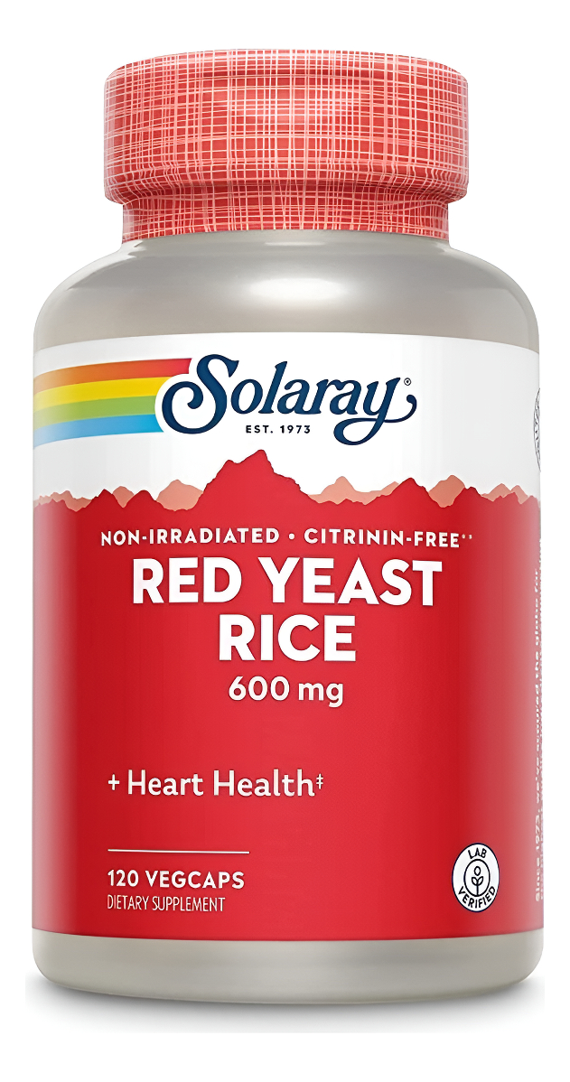 Solaray Red Yeast Rice 600 Mg