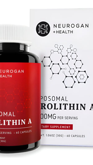 Cápsulas Liposomales De Urolitina A De 500 Mg Cada Una, 1000 Mg En Porción | Absorción Mejorada Vitalidad Celular Y Sal