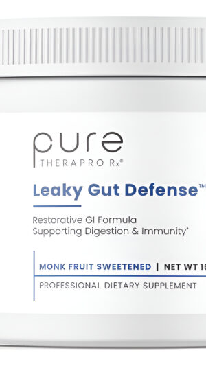 Pure Therapro Rx Defensa Intestinal Con Fugas | Reparación Gi | 0.11 Oz De L-glutamina, Raíz De Regaliz Desglicirrizada