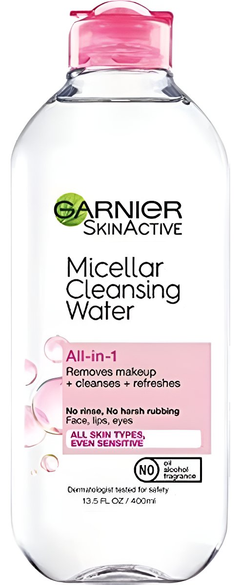 Agua Micelar Limpiadora - Garnier Skinactive - 13.5 Fl Oz