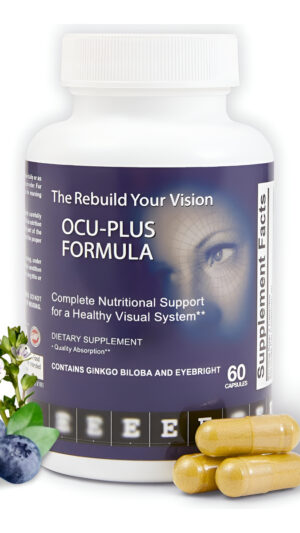 Ocu-plus Formula, Suplemento De Salud Ocular Para Más De 50 Adultos, Luteína Y Zeaxantina, Zinc, Vitaminas C, A, E, Glu