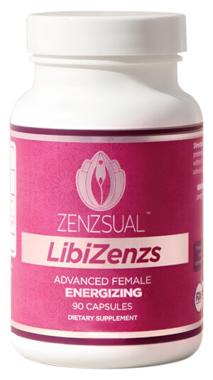 Zenzsual Libizenzs - Suplemento Energético Para Mujeres Sin Cafeína, 90 Cápsulas