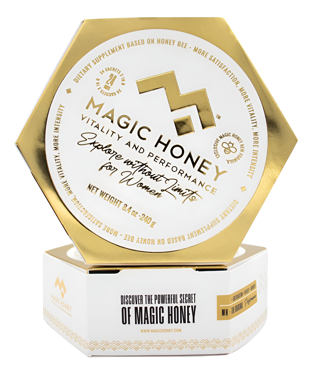 Magic Honey Suplemento Dietario Con Base En Miel Para Mujer 8,4 Oz.