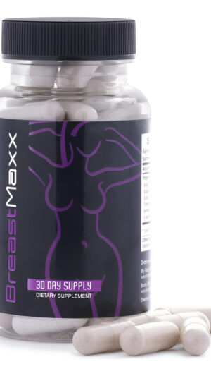 Breast Maxx Suplementos Para Mujeres Y Hombres, Mejoramiento De Los Senos, 60 Cápsulas