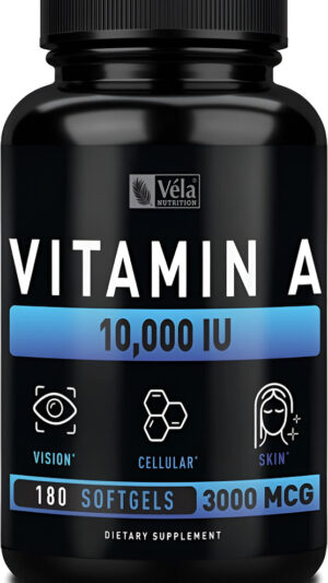 Vitamin A 180 Caps Vela - Unidad A