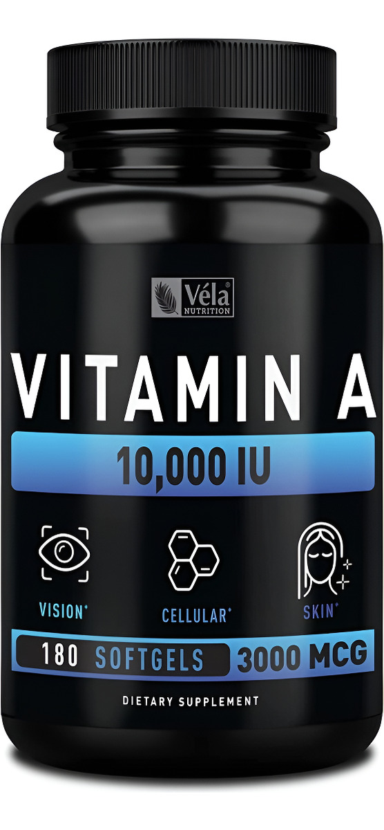 Vitamin A 180 Caps Vela - Unidad A