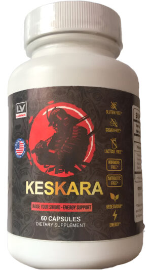 Keskara Suplemento De Apoyo Masculino Premium Natural, 60 Cápsulas