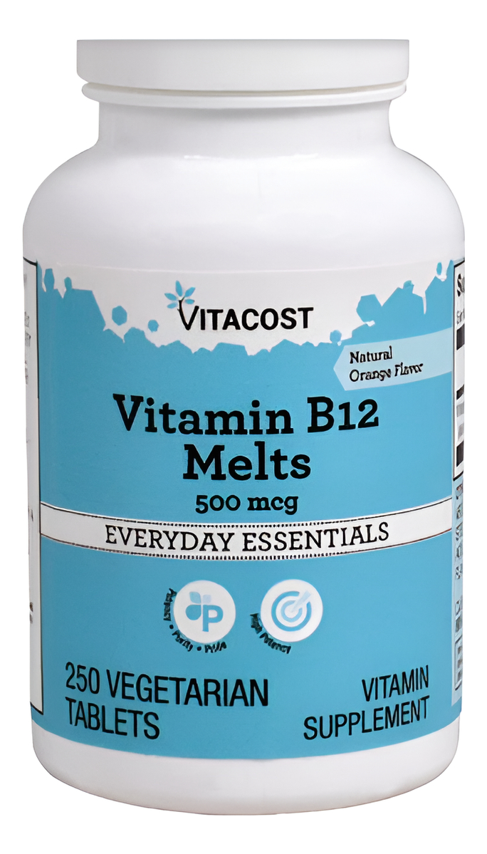 Vitamina B12 250ta 500mcg Melts