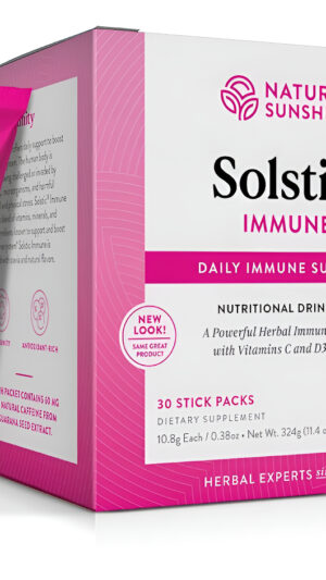 Nature's Sunshine Solstic Immune, 30 Paquetes | Mantiene Y Estimula El Sistema Inmunológico Y Contiene Vitaminas Y Baya