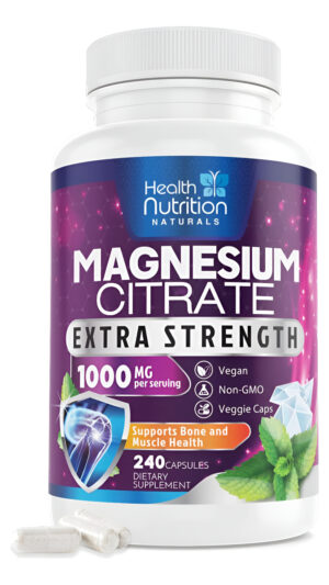 Health Nutrition Naturals Citrato De Magnesio 1000 Mg