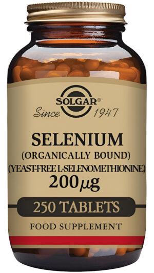 Solgar Selenio 200 Mcg Sin Levadura 250 Cápsulas