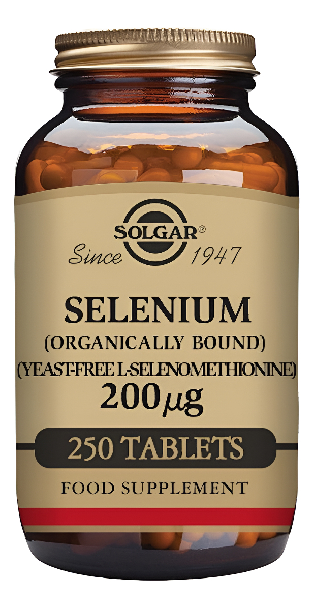 Solgar Selenio 200 Mcg Sin Levadura 250 Cápsulas