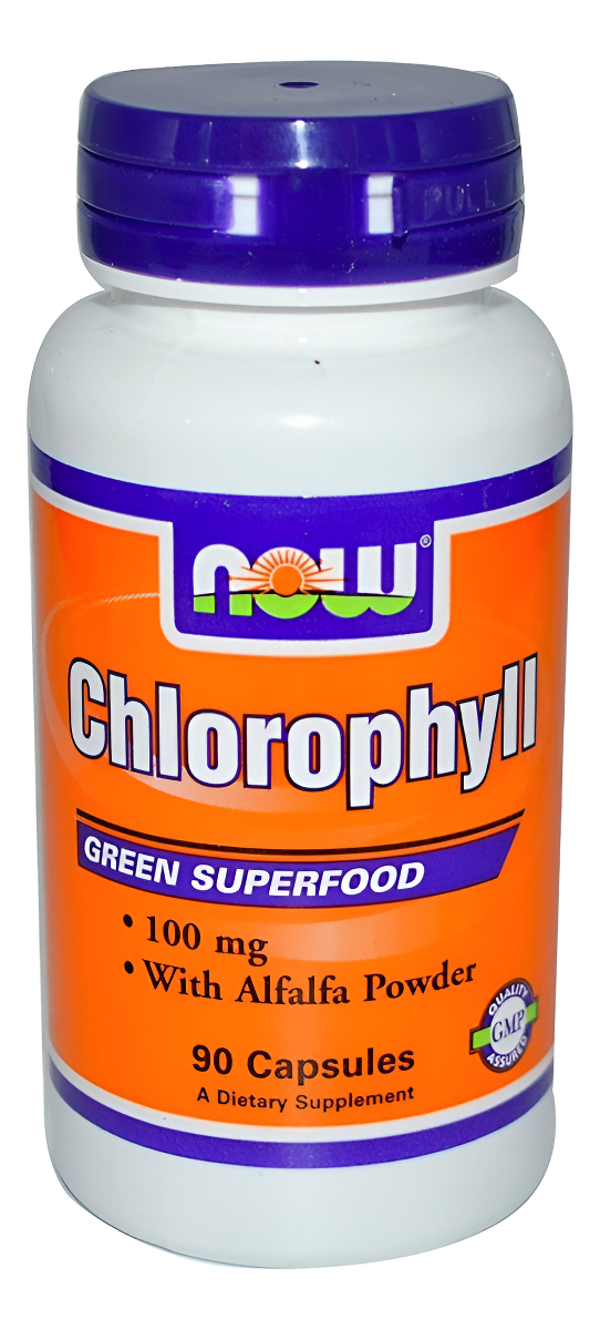 Clorofila 100mg 90 Cap Now Food