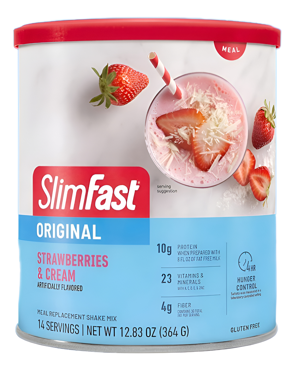 Batido Reemplazo De Comida Slimfast Original Sabor Fresa