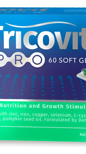 Tricovit Estimulante Pro Para La Nutrición Y El Crecimiento Del Cabello (60 Cápsulas Blandas)