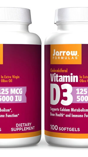 Vitamina D3 5000 Iu 100cap Jarr