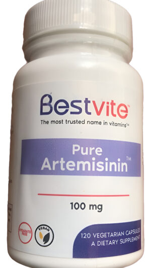 Bestvite Artemisinina 100 Mg Apoya El Sistema Inmunológico, Envejecimiento Saludable, 120 Cápsulas Veganas