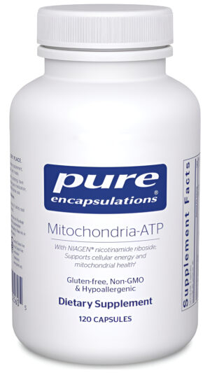 Pure Encapsulations Mitocondria-atp - Apoyo Mitocondrial - Ayuda A La Producción De Atp* - Con Vitamina C, Vitamina E Y