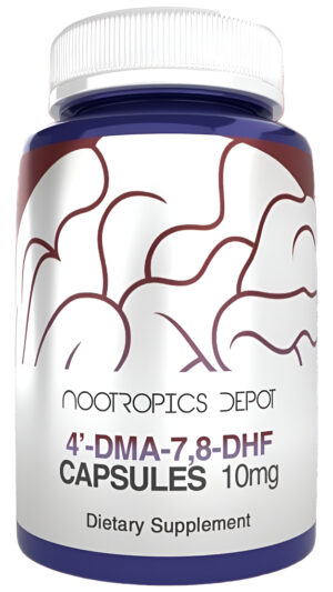 Nootropics Depot Cápsulas De Suplemento Nutricional 4'-dma-7,8-dhf | 10 Mg | 30 Unidades | 4'-dma-7,8-dihidroxiflavona