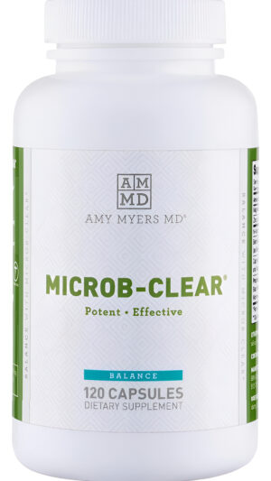 Amy Myers Md Suplemento Microb-clear Para La Salud Intestinal  Apoya El Equilibrio Saludable En El Intestino  Reduce