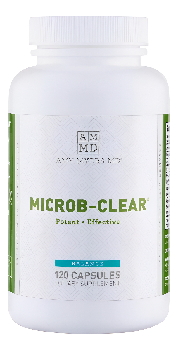 Amy Myers Md Suplemento Microb-clear Para La Salud Intestinal Apoya El Equilibrio Saludable En El Intestino Reduce