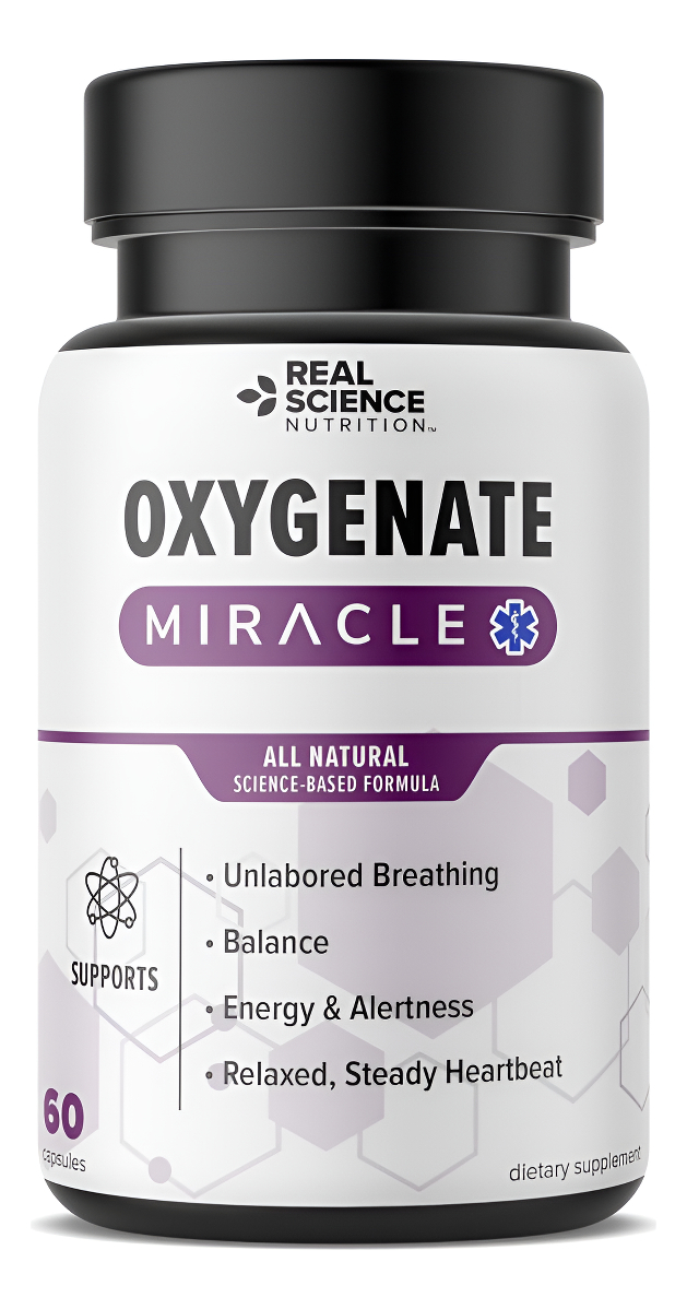 Ofrece Milagro Oxigenado: Formulado Para Apoyo Pulmonar, Ayuda A Aliviar Los Síntomas De Bajo Nivel De Oxígeno Como Dif