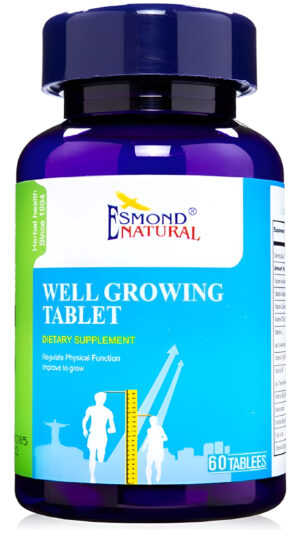 Esmond Natural 60 Tabletas De Buen Crecimiento (mejora El Crecimiento Y La Función Física) Paquete De 3