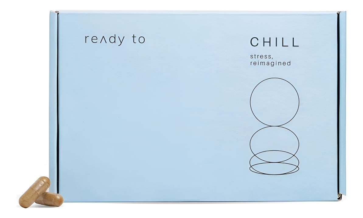Chill - Suplemento Para Aliviar El Estrés 9 En 1 - Reducción Del Cortisol - Suplemento Natural - 60 Cápsulas
